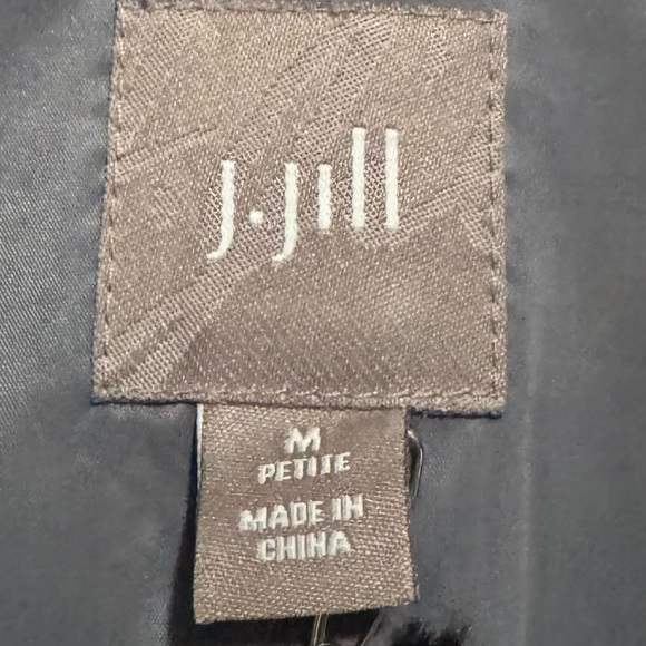 J. Jill Charcoal Women’s Blazer Vest, MP, 100% Wool - Picture 2 of 9